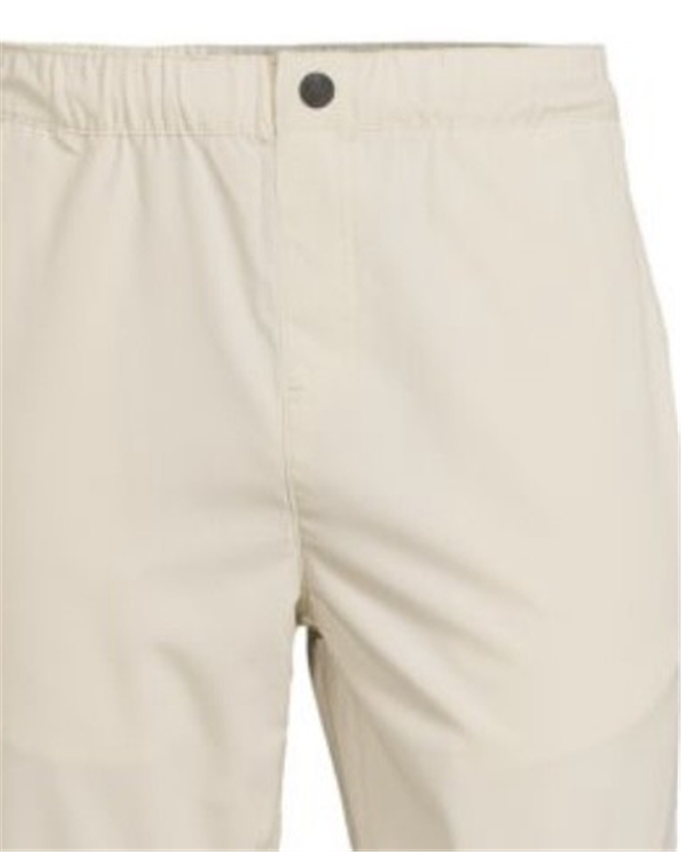 Club Track Pant — waistband and snap