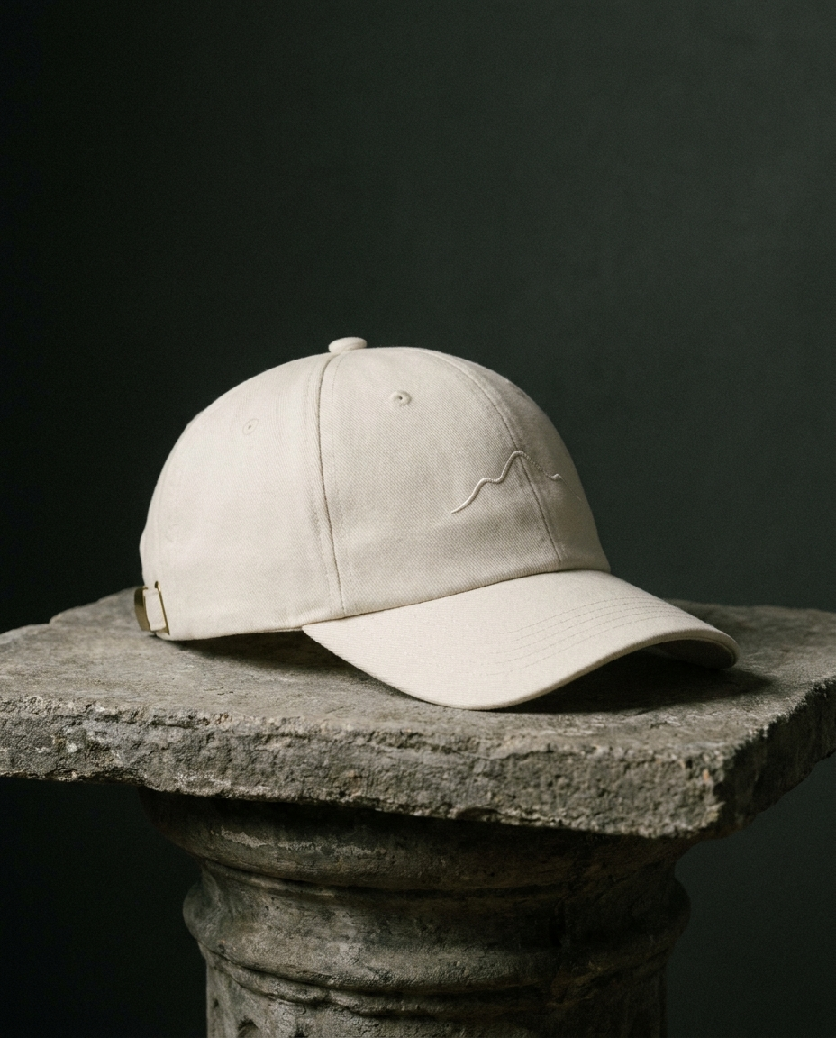 Cairn Cap in Bone — studio